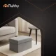 Ruhhy 00026131 Folding Storage Ottoman 76x38x38cm, Grey