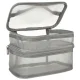 Foldable Travel Toiletry Bag XXL, Grey