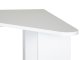 Modern Corner Computer Desk with Shelves ModernHome, White