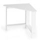 ModernHome Corner Computer Desk White