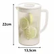 Plastic Pitcher with Lid 3L for Water and Juice