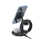 Choetech T585-F 3in1 Magnetic wireless charger station iPhone 12/13/14 series,AirPods Pro and iwatch charger Black