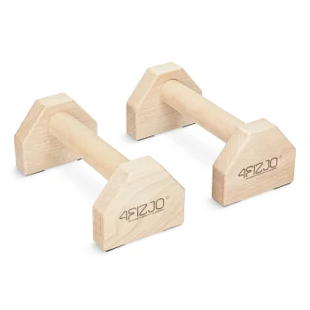 4Fizjo 1930 Wooden Push-up Bars (Parallettes), 25 cm