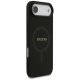 Guess Saffiano Classic Logo MagSafe vāciņš iPhone Air Black