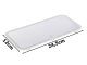 Car Folding Cosmetic Makeup Mirror with LED Light for Sun Visor