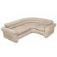 Intex Inflatable Corner Sofa 4-Seater 257x203x76 cm, Beige