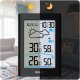 BALDR Black Digital Weather Station BD-911 - Sleek Design and Accurate Forecasts