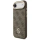 Guess 4G Strass Logo MagSafe Case for iPhone Air, Brown