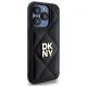DKNY iPhone 15 Pro Case Quilted Stack Logo, Black