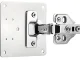Furniture Hinge Repair Plates Kit, 4 pcs (9x9 cm)