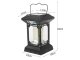 Solar Lamp with Motion and Dusk Sensor, 60 LED COB, 5 Modes, Black