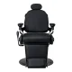 Gabbiano Francesco Barber Chair with Massage Function, Black