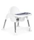 ECOTOYS 2-in-1 Convertible High Chair with Removable Tray