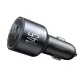Joyroom JR-CCN07 145W Car Charger 2xUSB-C USB-A + 100W USB-C Cable, Dark Gray
