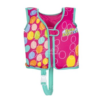 Children's Swim Training Vest Bestway S/M, pink
