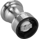 Peugeot Bistro Chef Salt Mill 10 cm, Stainless Steel