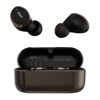 HiFuture YACHT Wireless Bluetooth Earphones Earbuds TWS, Black Gold