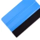 Squeegee with Felt Edge for Film Application AG448, Blue