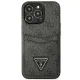Guess 4G Triangle Logo Cardslot Case for iPhone 13 / 13 Pro, Black