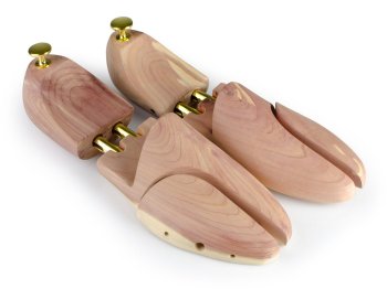 Massido Adjustable Cedar Shoe Trees, Size 42-43 (Pair)