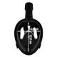 Full Face Snorkel Mask with 180° View, Anti-Fog, S/M