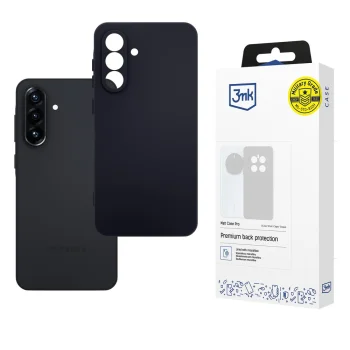 3mk Matt Case Pro for Samsung Galaxy A36, Matte Black