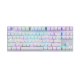 Механическая игровая клавиатура Motospeed K82 RGB (белый)
