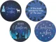Decorative Christmas Stickers on a Roll 500 pcs 4cm