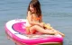 Kids Inflatable SUP Board FunWater Tuxedo Sailor 240cm Pink