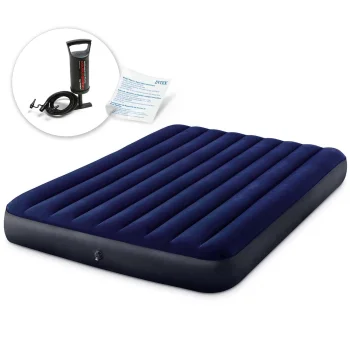 Intex 64759 Airbed with Pump, 203x152x25 cm