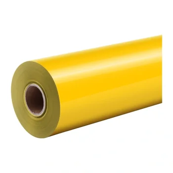 HTVRONT Pure Heat Transfer Film, 30.5 cm x 1.8 m, Yellow