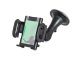 Adjustable Car Phone Holder for Windshield with Suction Cup, Black