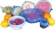 Ruhhy Silicone Food Covers (6 pcs) Blue