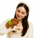 Plush Capybara Slap Bracelet Toy, 22 cm