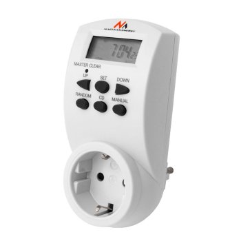 Maclean Digital Timer with German Socket, 3600W