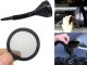 Funnel for fuel liquids oil tank large strainer XXL