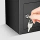Compact Steel Key Safe, Black