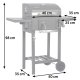 Berdsen BD-892 BBQChef Charcoal Grill, Anthracite