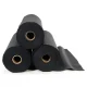 Plonos Heavy Duty Weed Barrier Fabric 1 x 50 m with 50 Staples, Black