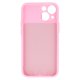 Case Camshield Soft for iPhone 15 Plus, Light Pink