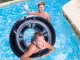 Bestway 36016 Inflatable Swim Ring Tire, 91 cm