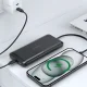 Choetech B654 Power Bank 10000mAh 22.5W with Built-in Cables, Black