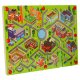 Magnetic Wooden Maze Board Game for Kids Big City, 2 Players