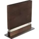 Gefu ENNO Magnetic Knife Block, Walnut Wood