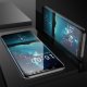 5D защитное стекло для Huawei P30 lite (MAR-LX1M), черное закруглённое (Tempered...