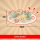 Kruzzel Children Wooden Tea Set 26393, Green