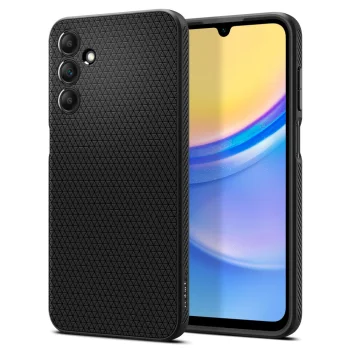 Samsung Galaxy A15 ( SM-A156, SM-A155 ) Spigen Liquid Air TPU Case Cover, Black