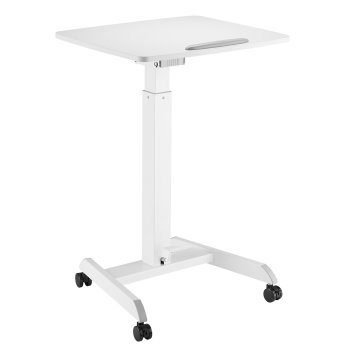 Maclean MC-892W Ergonomic Height Adjustable Desk (White)