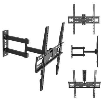 Maclean MC-191 TV Wall Mount, 32-55", up to 30kg, VESA 400x400, Black