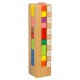 Educational Wooden Montessori Puzzle Stacking Toy for Toddlers, Colorful